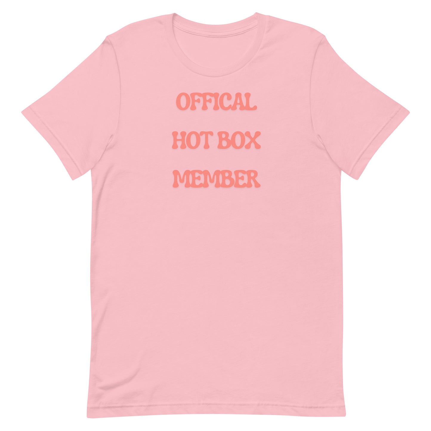 "Official Hot Box Member" Unisex T-shirt